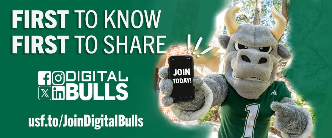 Digital Bulls sign-up is usf.to/joindigitalbulls